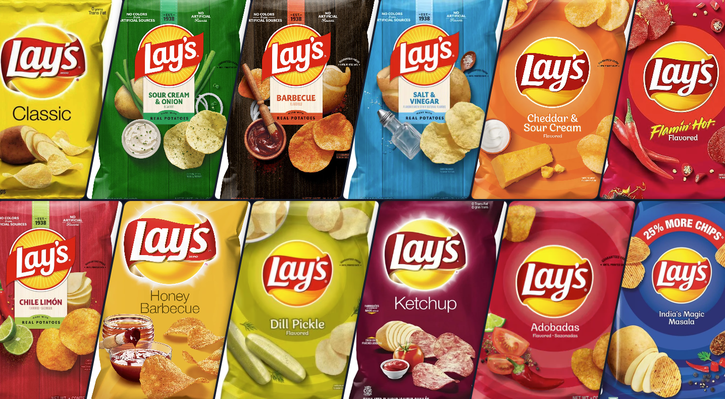 Popular Lay's Chip Flavors